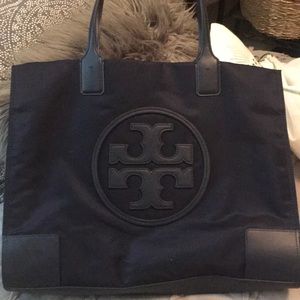 Tory Burch Bags - Authentic Tory Burch Ella Tote In Navy Tory Burch Bags - Authentic Tory Burch Ella Tote In Navy